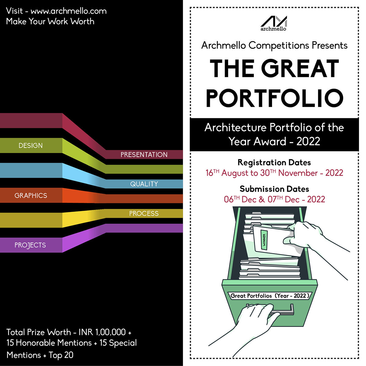 The Great Portfolio - Architecture Portfolio of the Year Award 2022