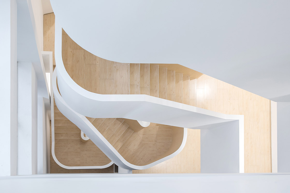 ArchUnits creates soft and fluid facade for an office building in Shanghai