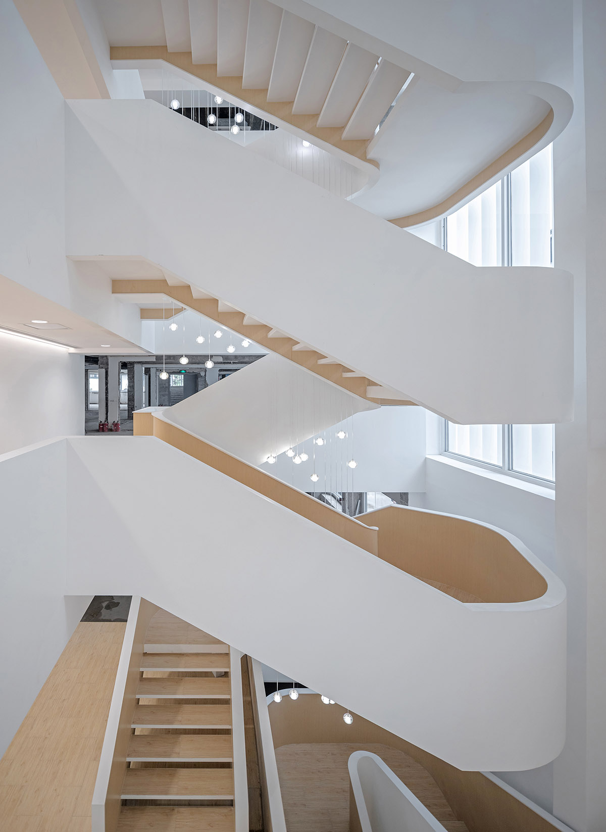 ArchUnits creates soft and fluid facade for an office building in Shanghai