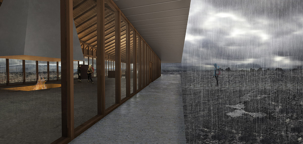 The Iceland Black Lava Fields Visitor Center competition winners announced