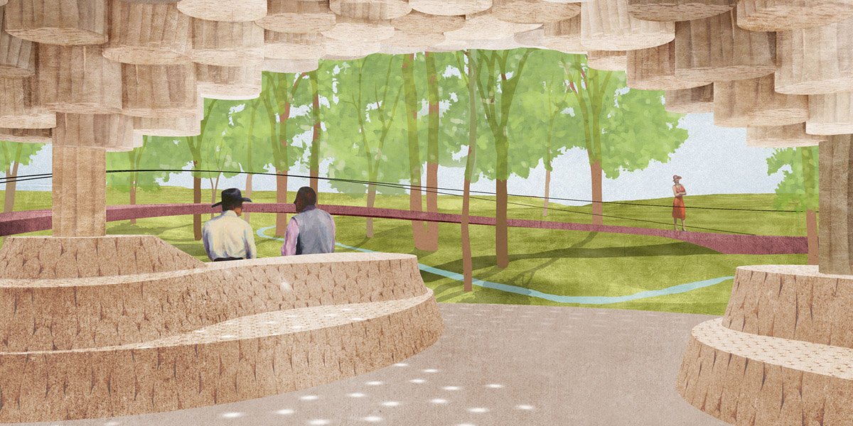 Francis Kéré's rounded pavilion for Montana's Tippet Rise Art Center breaks ground soon