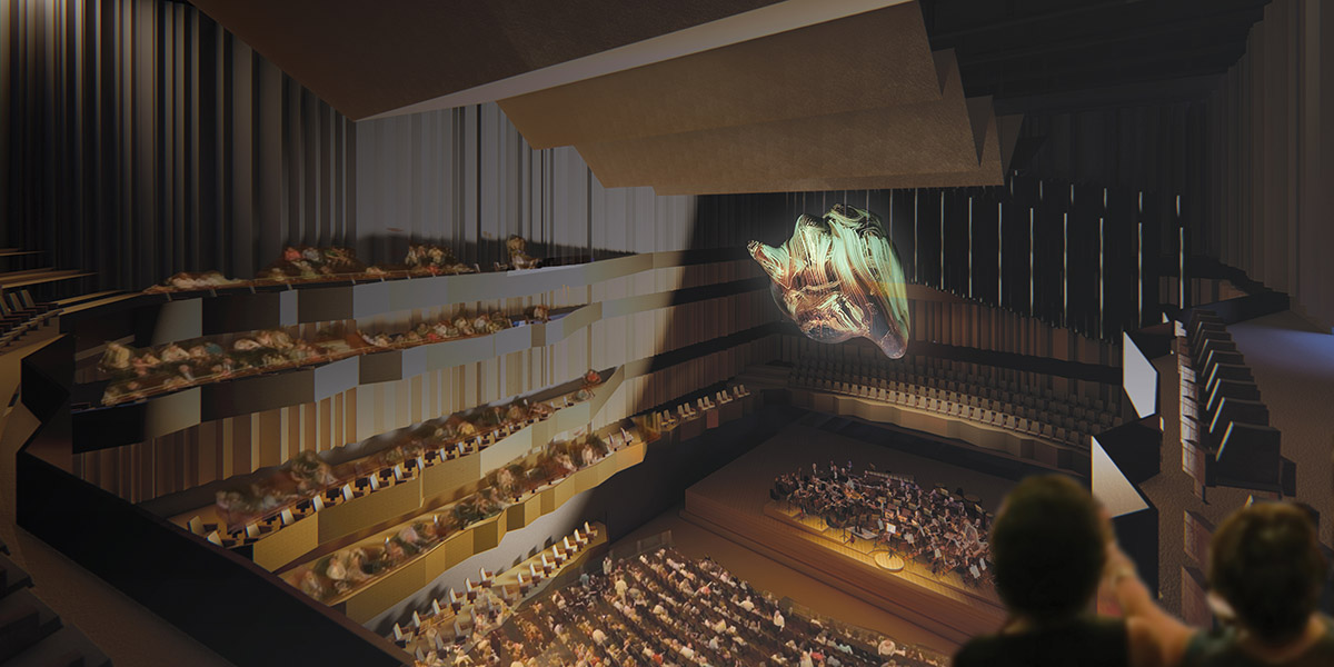 Building Office & Harun Ekerbicer reveal proposal for Vilnius Concert Hall, Tautos Namai Competition