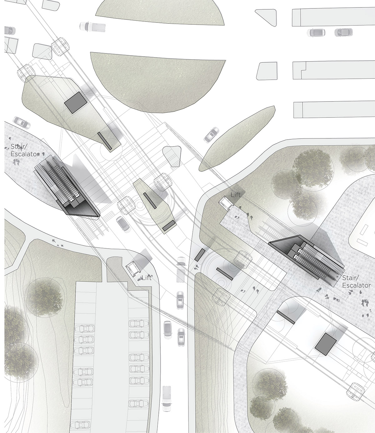 UNStudio designs Gothenburg's Cable Car system with slender and sculptural towers