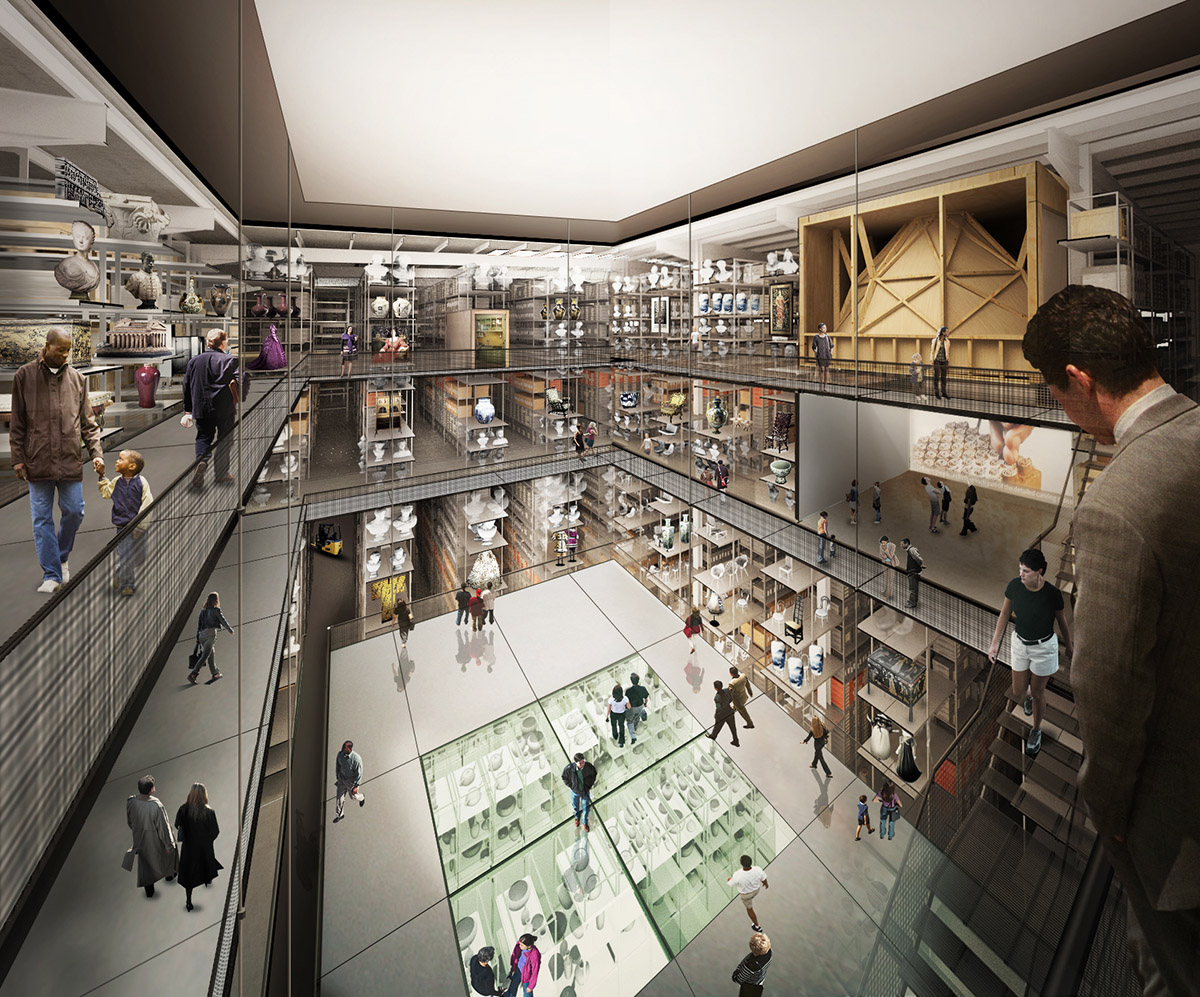 DS+R and O&rsquo;Donnell + Tuomey release plans for V&A's new museum and collection & research centre