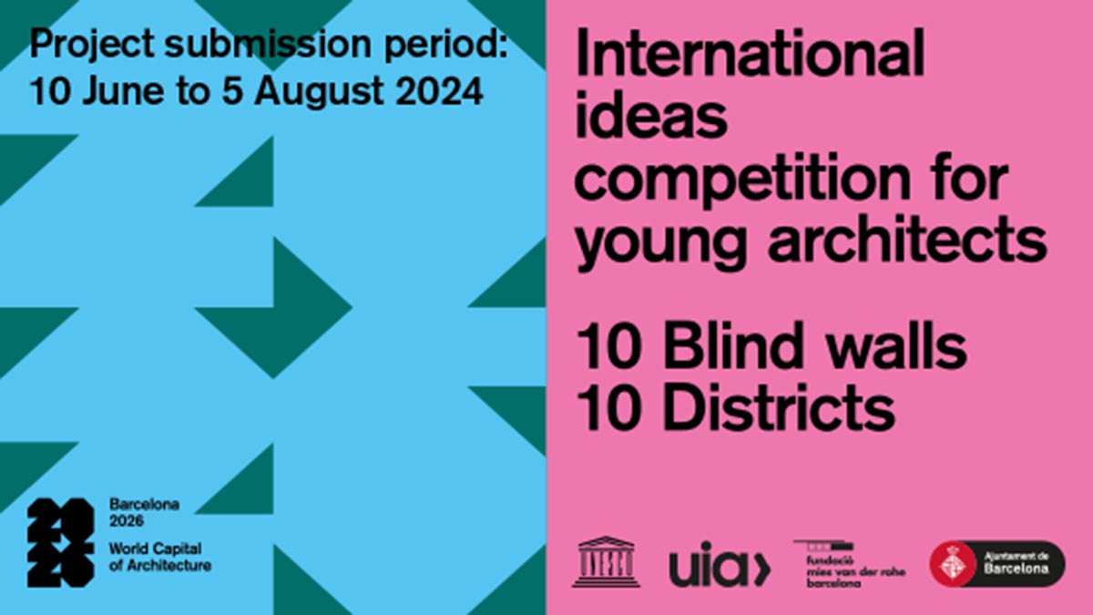 International ideas competition for young architects - Barcelona 2026 World Capital of Architecture