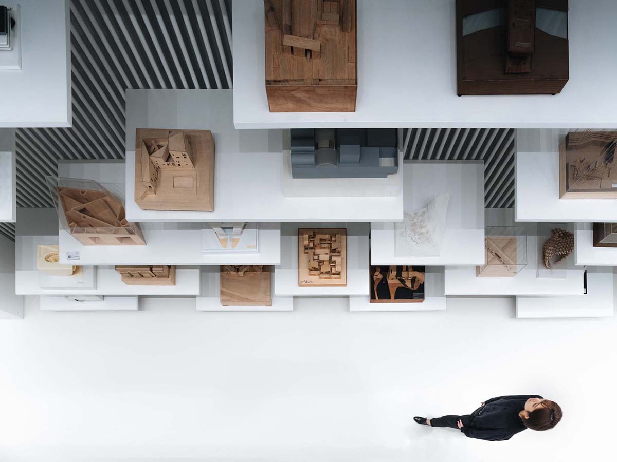 Wutopia Lab designed the first architectural model museum of China with continuous steel pipes