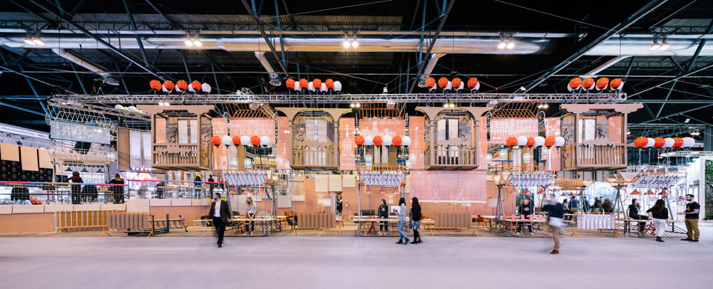 Ephemeral architecture finds a spot in Spain’s trade fair culture