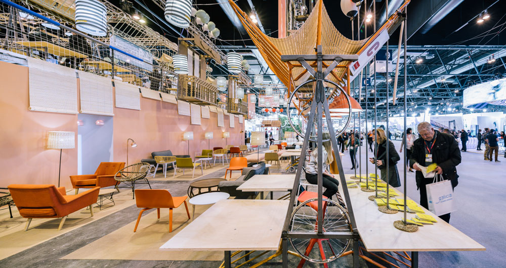 Ephemeral architecture finds a spot in Spain’s trade fair culture