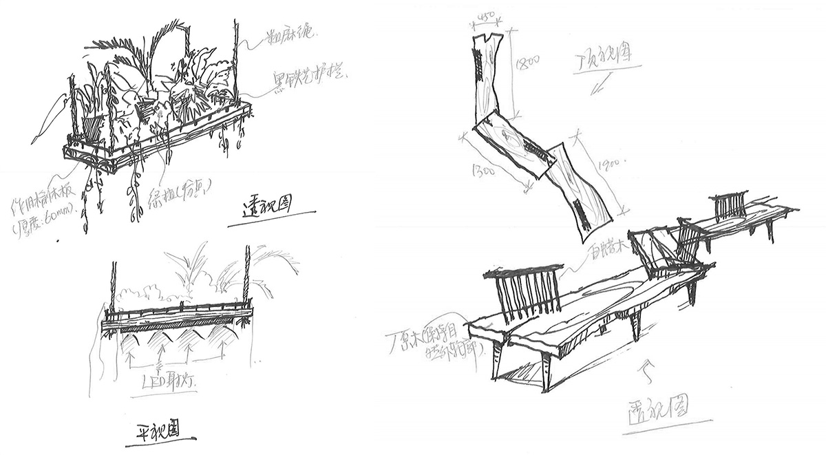 Fan Life built new residential cabins shaped through the original terrain of Hubei Province