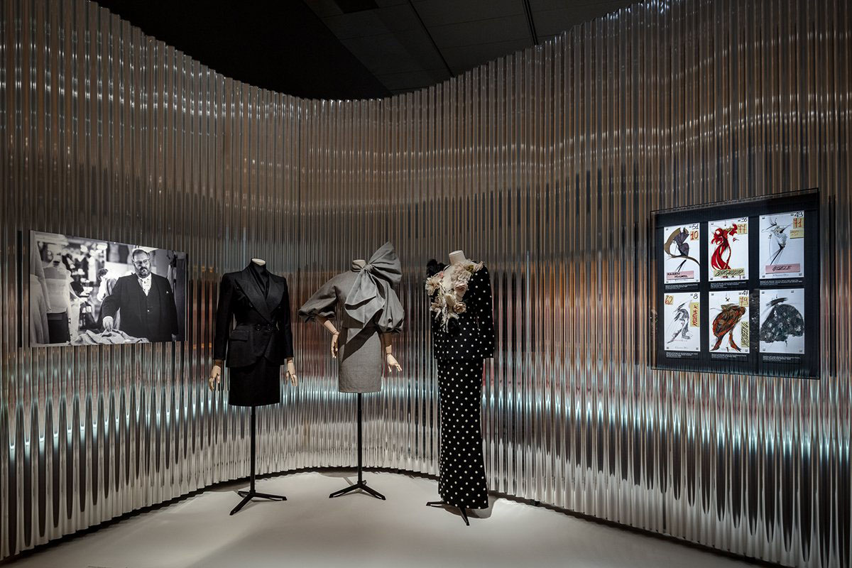 OMA creates dramatic cell-like rooms for Dior's first US retrospective at the Denver Art Museum