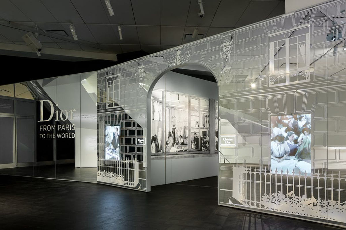 OMA creates dramatic cell-like rooms for Dior's first US retrospective at the Denver Art Museum