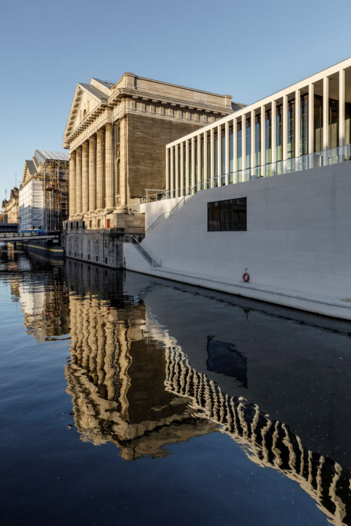 David Chipperfield Architects opens James-Simon Galerie on Berlin's Museum Island
