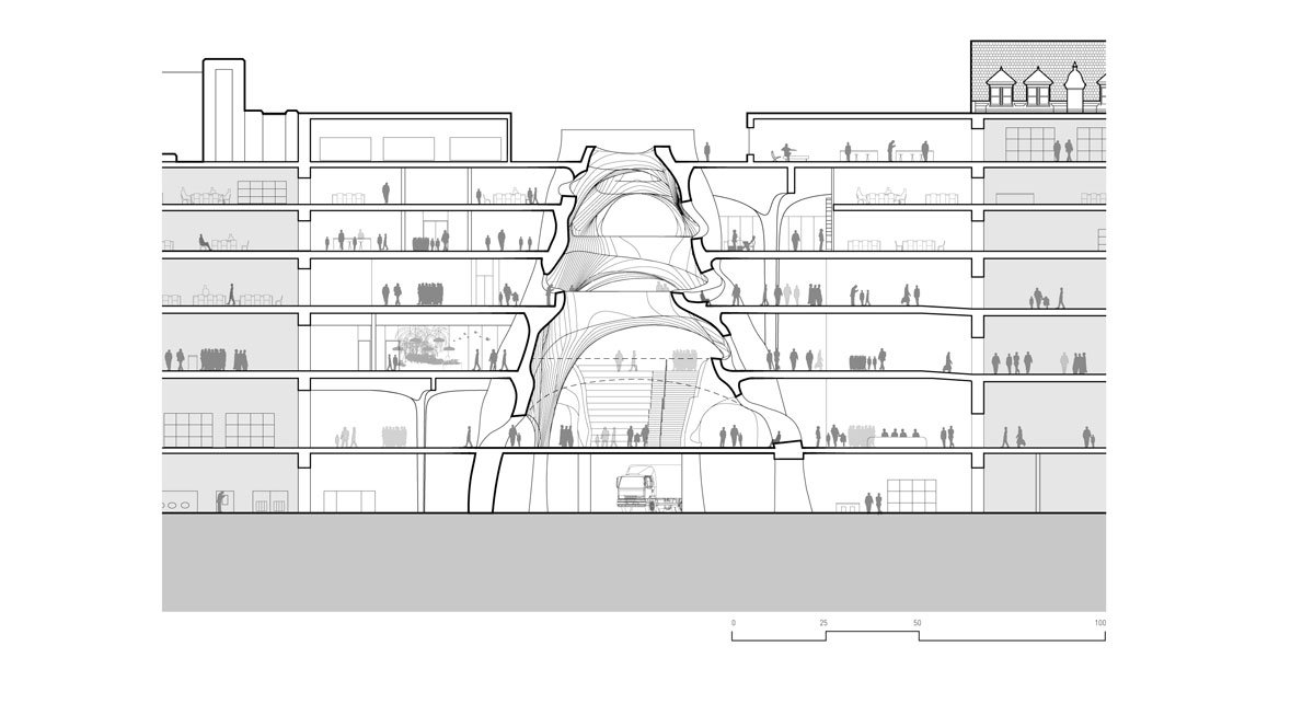 Studio Gang's curvaceous Gilder Center breaks ground in New York