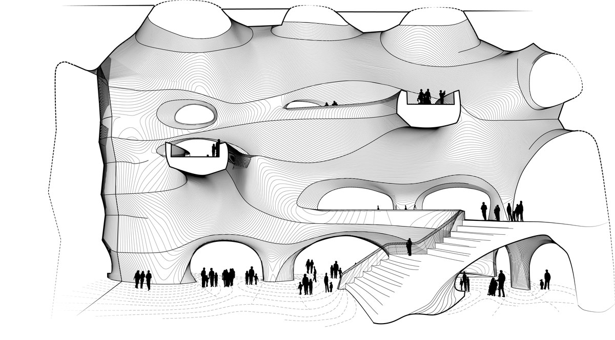 Studio Gang's curvaceous Gilder Center breaks ground in New York