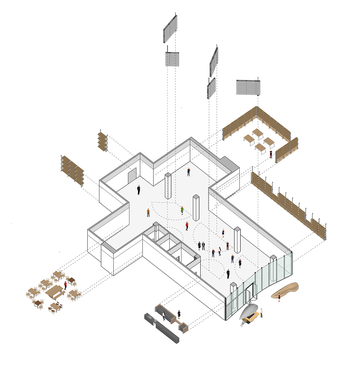 LUO Studio completes Mumokuteki Concept Bookstore in Beijing