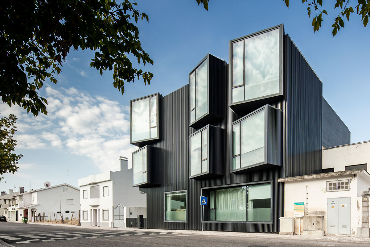 Nuno Piedade Alexandre designs distorted volumes for patients' needs for a care centre in Portugal