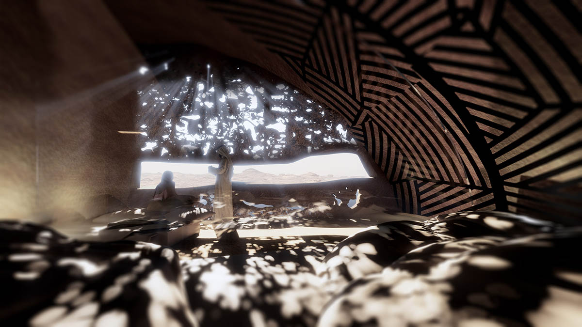 Jean Nouvel designs resort hidden within the rock dwellings in Saudi Arabia’s AlUla desert