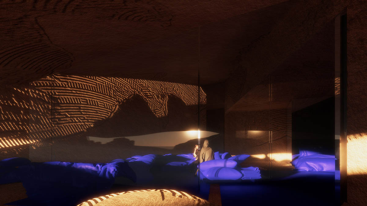 Jean Nouvel designs resort hidden within the rock dwellings in Saudi Arabia’s AlUla desert