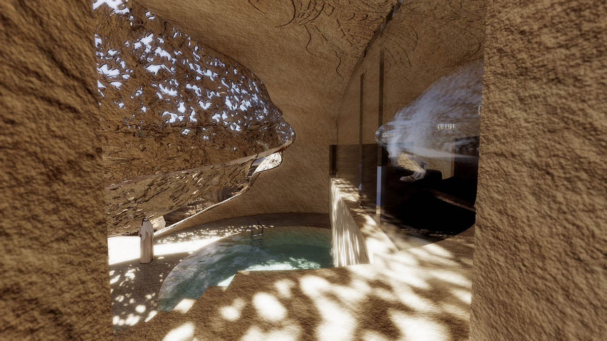 Jean Nouvel designs resort hidden within the rock dwellings in Saudi Arabia’s AlUla desert