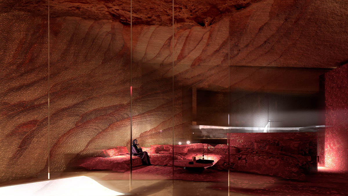Jean Nouvel designs resort hidden within the rock dwellings in Saudi Arabia’s AlUla desert