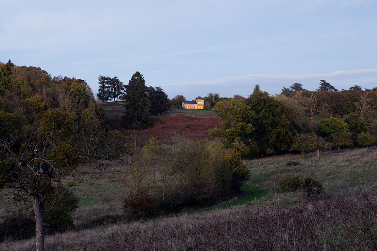 Rural house is renovated with 100 per cent local materials by Anatomies d’Architecture in Normandy