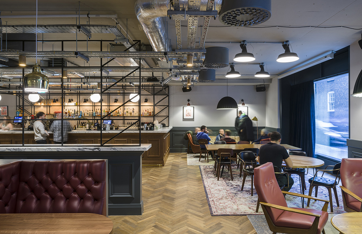 Jump Studios creates a social hub with informal layout for Saatchi & Saatchi’s HQ in London