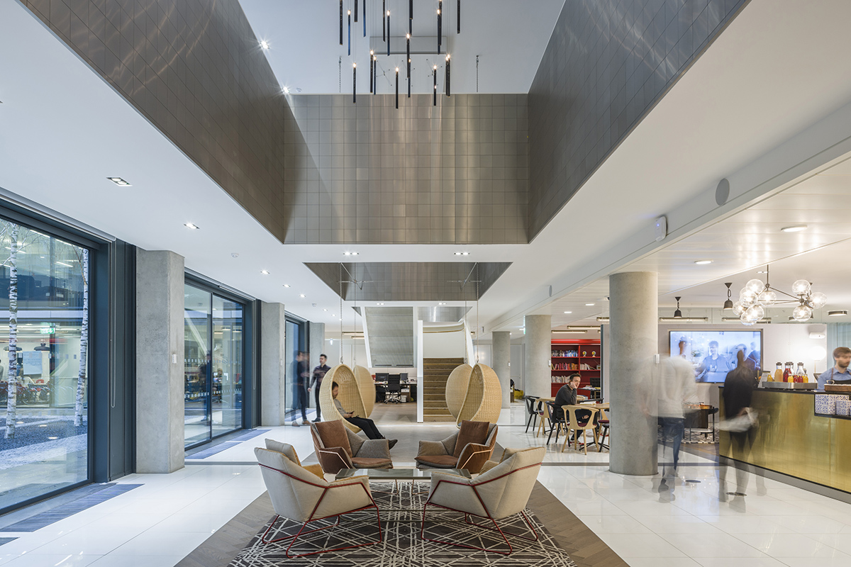 Jump Studios creates a social hub with informal layout for Saatchi & Saatchi’s HQ in London