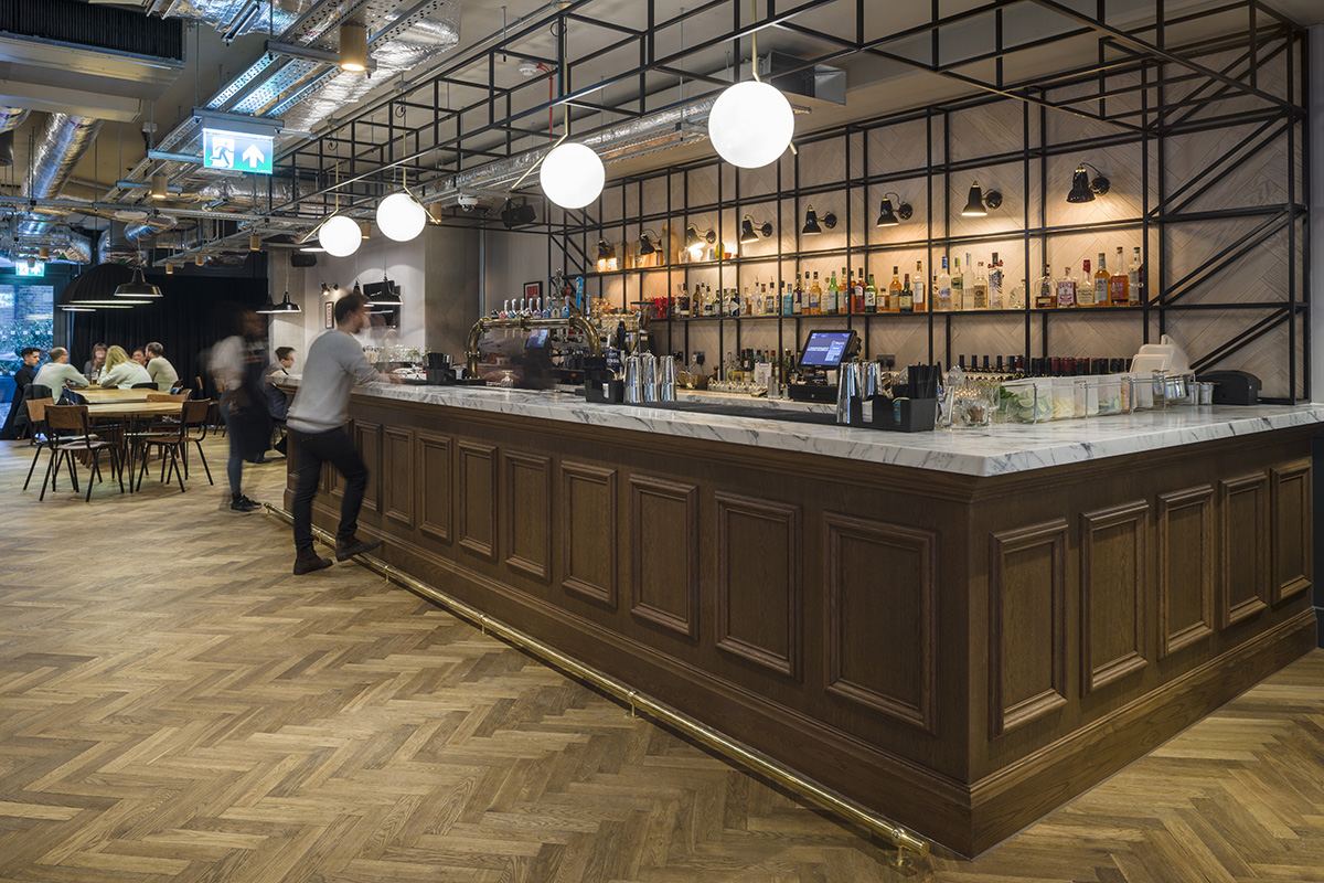 Jump Studios creates a social hub with informal layout for Saatchi & Saatchi’s HQ in London