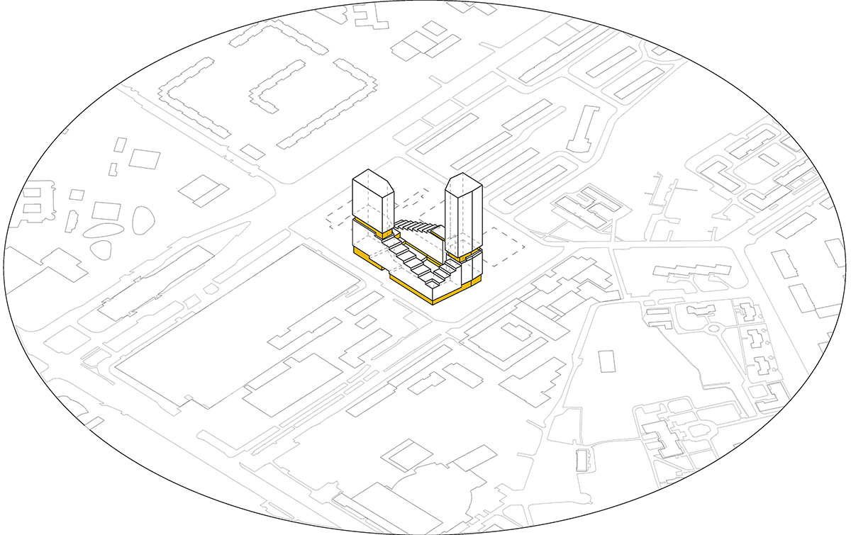 UNStudio designs community-focused residential complex in Moscow 