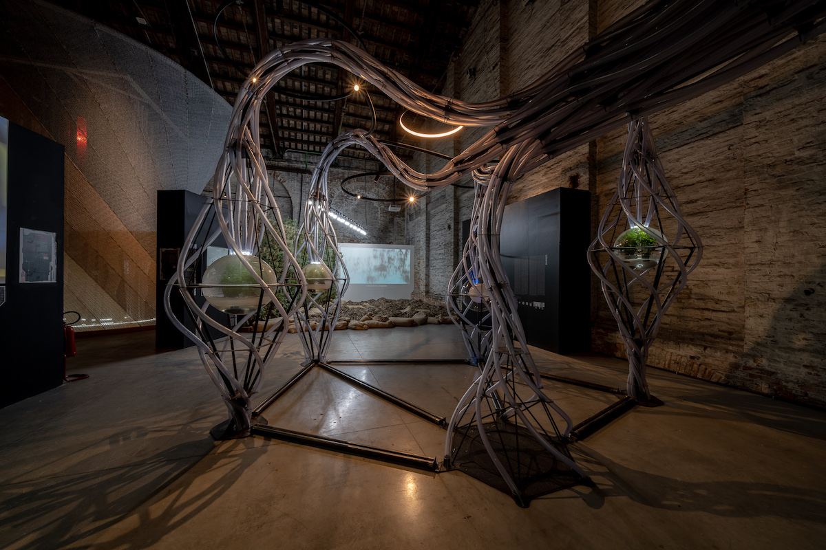 Cyberpunk Arts and Creativity on stage at the Italian Pavilion 2021 for a new Sustainability