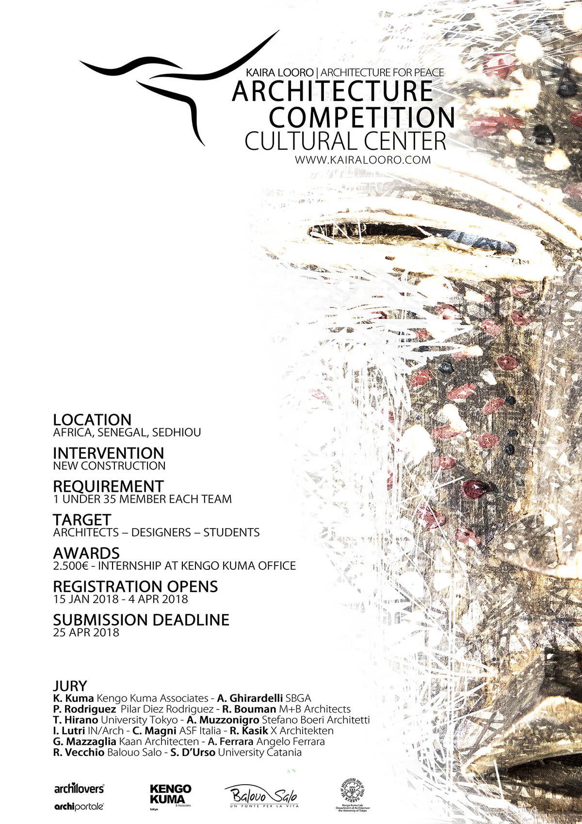 Call for entries to Kaira Looro's Cultural Center competition