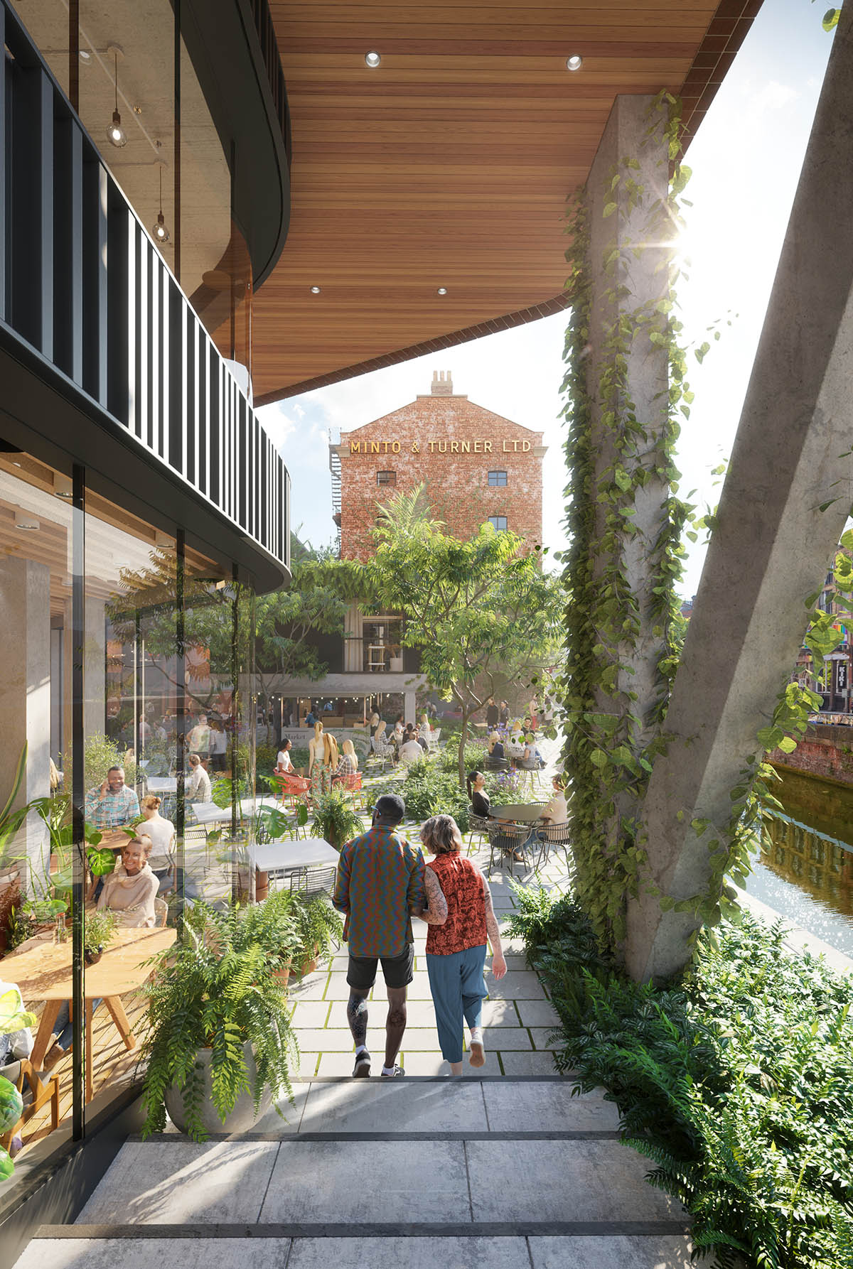 Mecanoo designs residential development as a melting pot in the historic canal street of Manchester