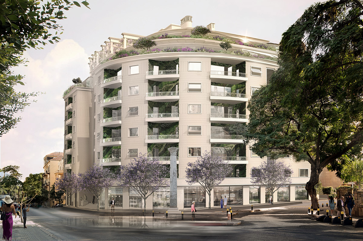 Karim Nader unveils plans for renovation of Immeuble de l’Union residential building in Beirut