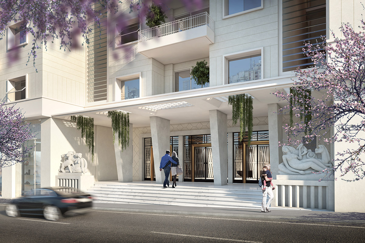 Karim Nader unveils plans for renovation of Immeuble de l’Union residential building in Beirut