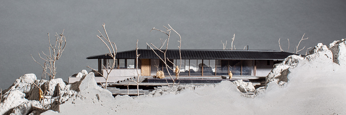 Karim Nader Studio designs new retreat referencing to limestone formations on mount Lebanon