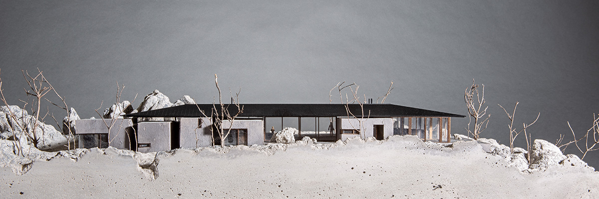 Karim Nader Studio designs new retreat referencing to limestone formations on mount Lebanon