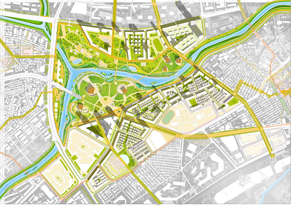 KCAP + CAUPD Win Longgang Riverfront Competition Shenzhen, China
