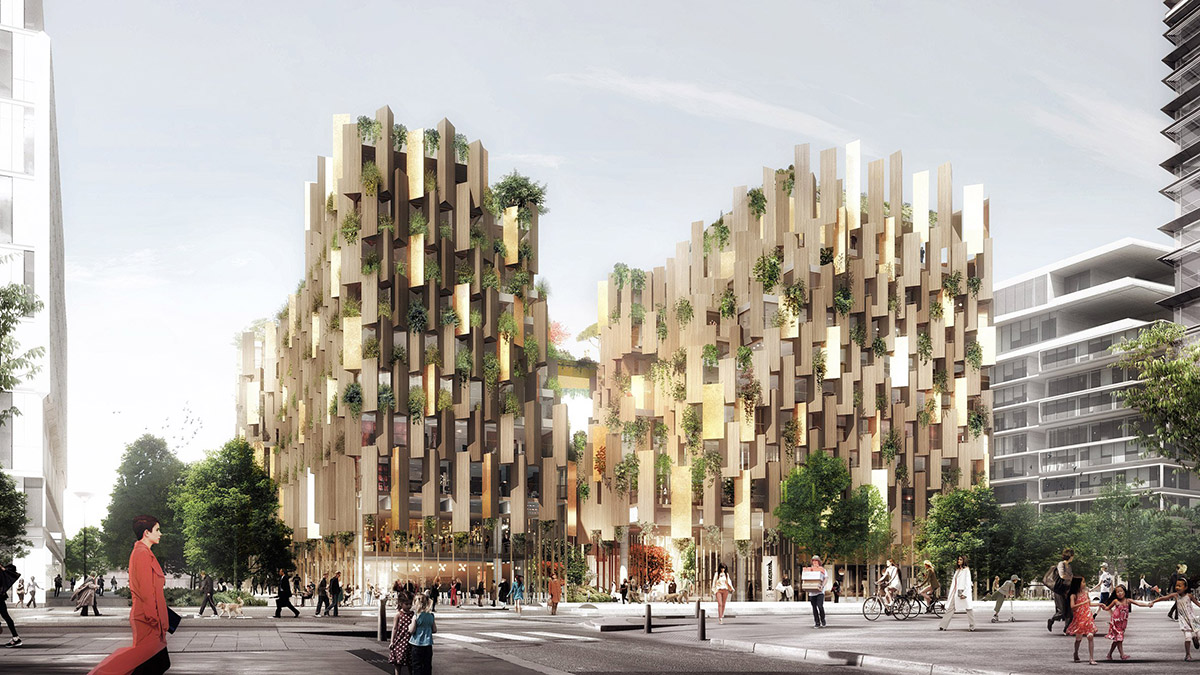 Kengo Kuma unveils design for Eco-Luxury Hotel comprised of wooden and ...