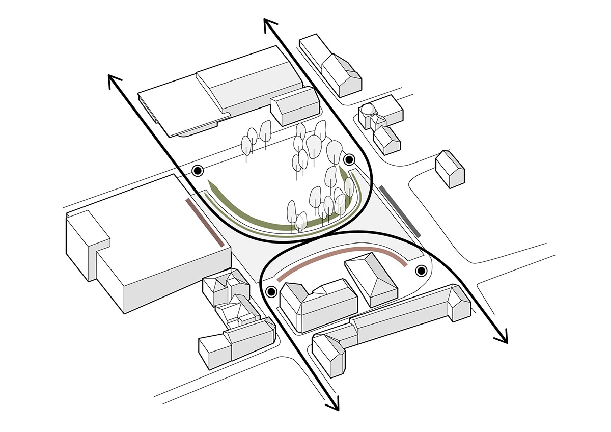 Kengo Kuma & Associates and Mad Arkitekter design curvilinear library in Norway