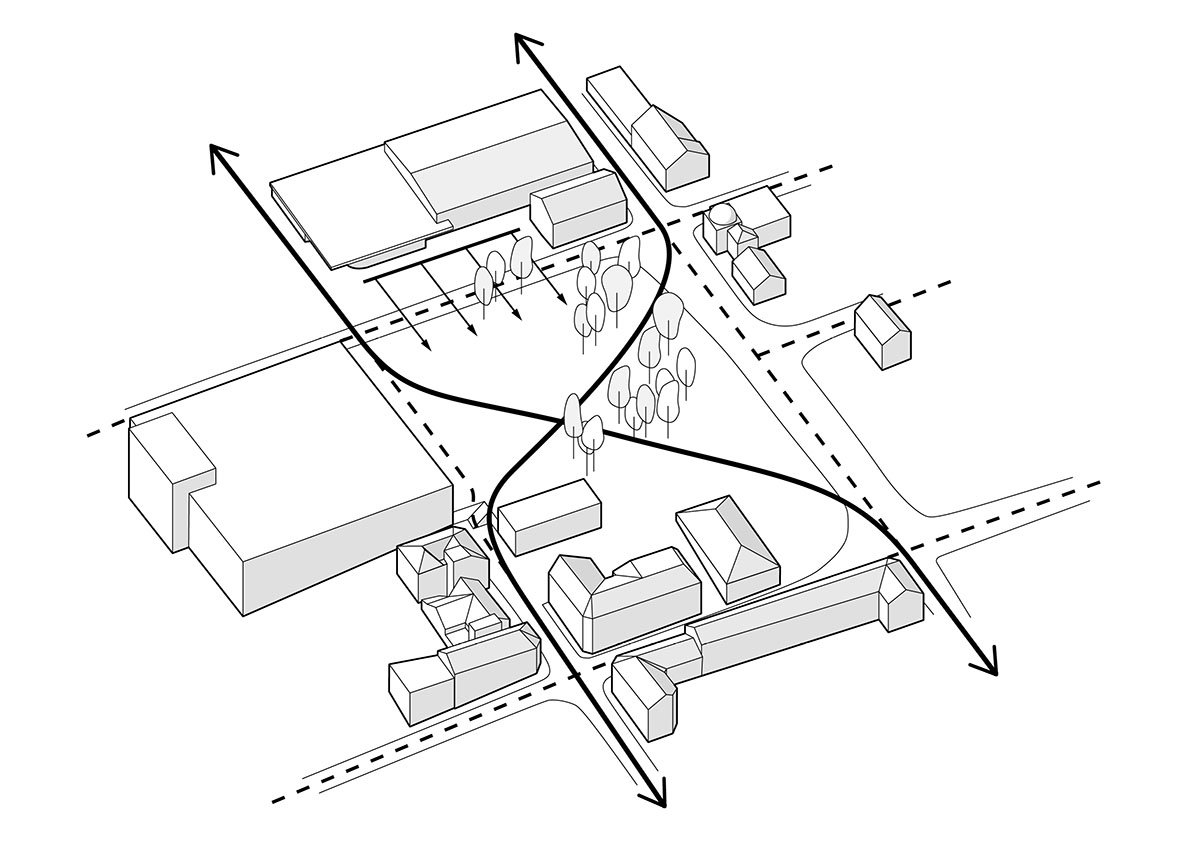 Kengo Kuma & Associates and Mad Arkitekter design curvilinear library in Norway