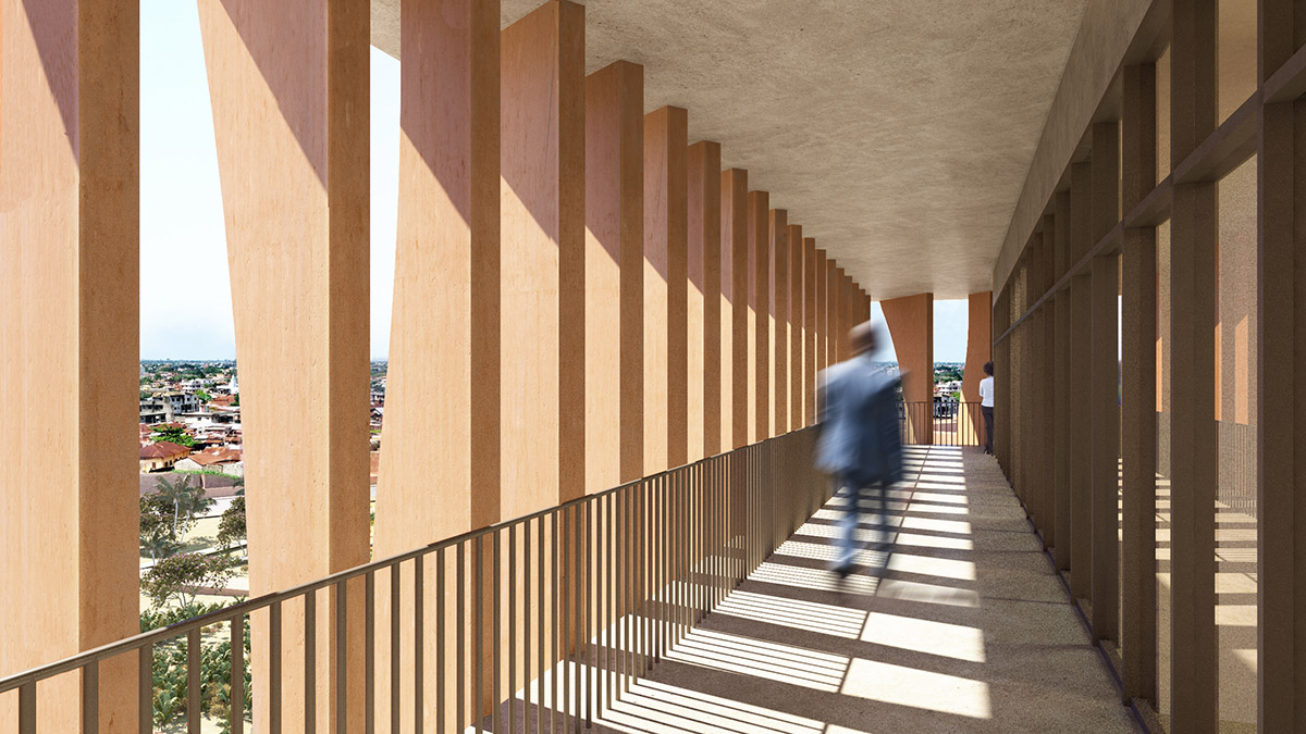 Kéré Architecture reveals design for Benin's National Assembly inspired by African palaver tree