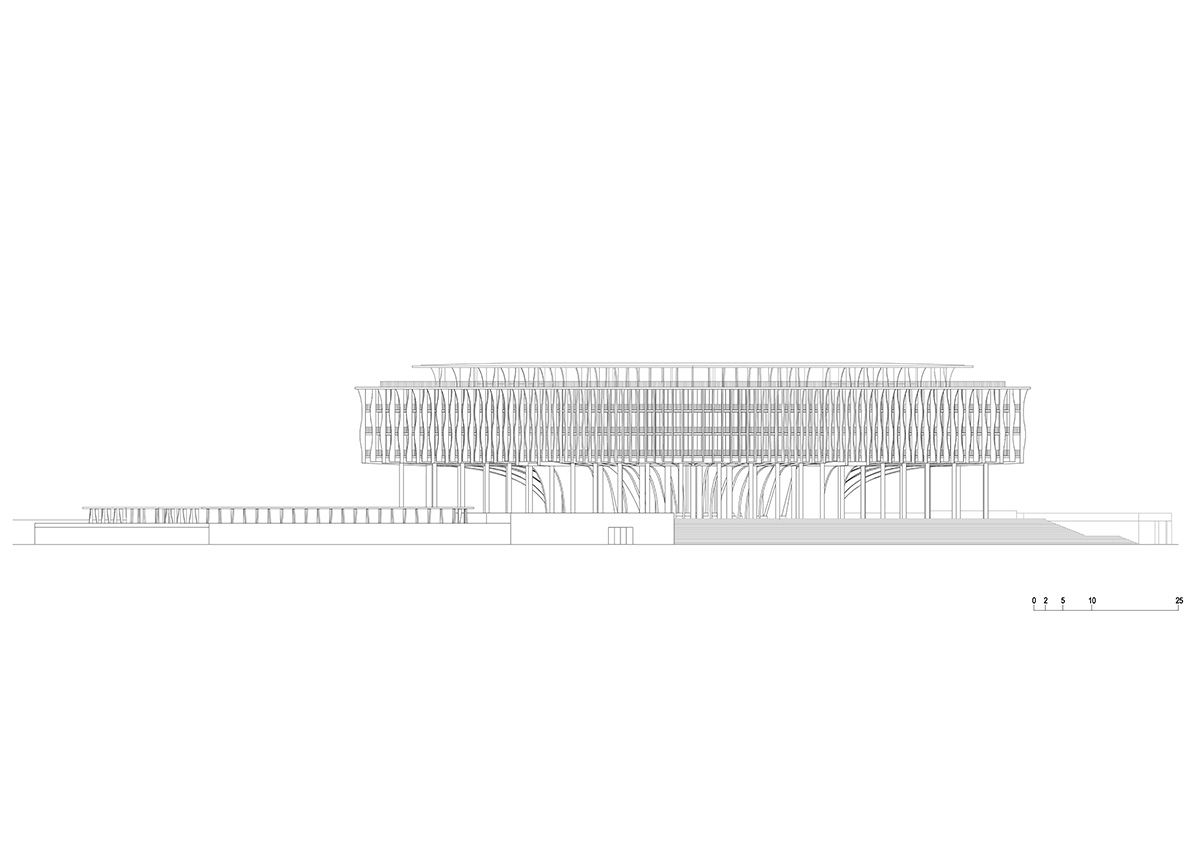 Kéré Architecture reveals design for Benin's National Assembly inspired by African palaver tree