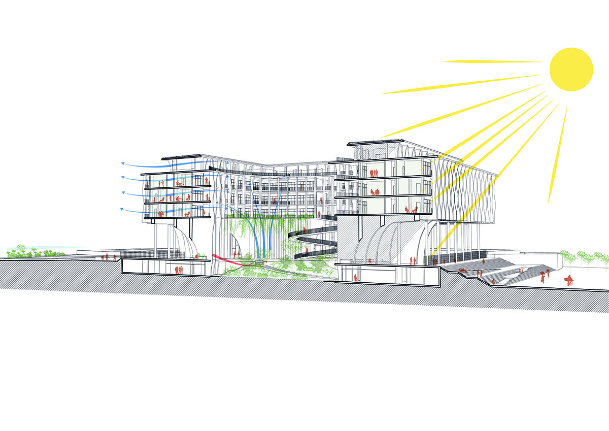 Kéré Architecture reveals design for Benin's National Assembly inspired by African palaver tree