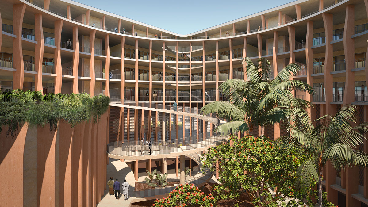 Kéré Architecture reveals design for Benin's National Assembly inspired by African palaver tree
