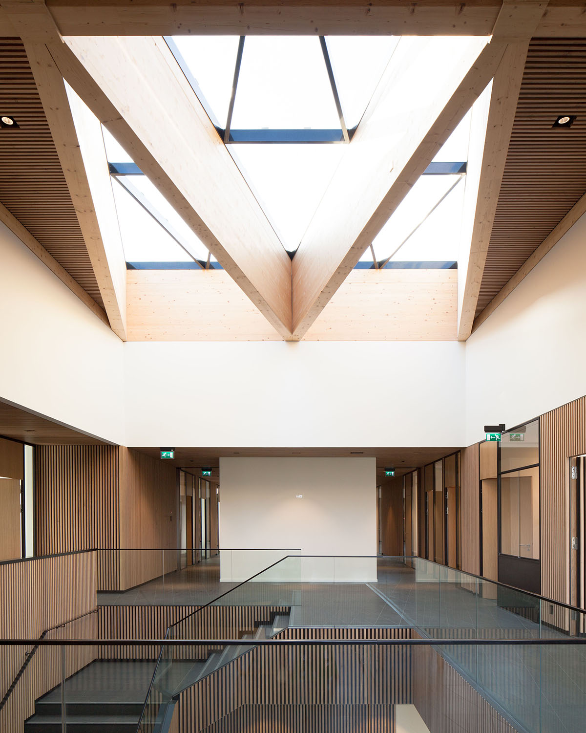 Mecanoo completes Keukenhof gatehouse composed of stepped timber roof structure