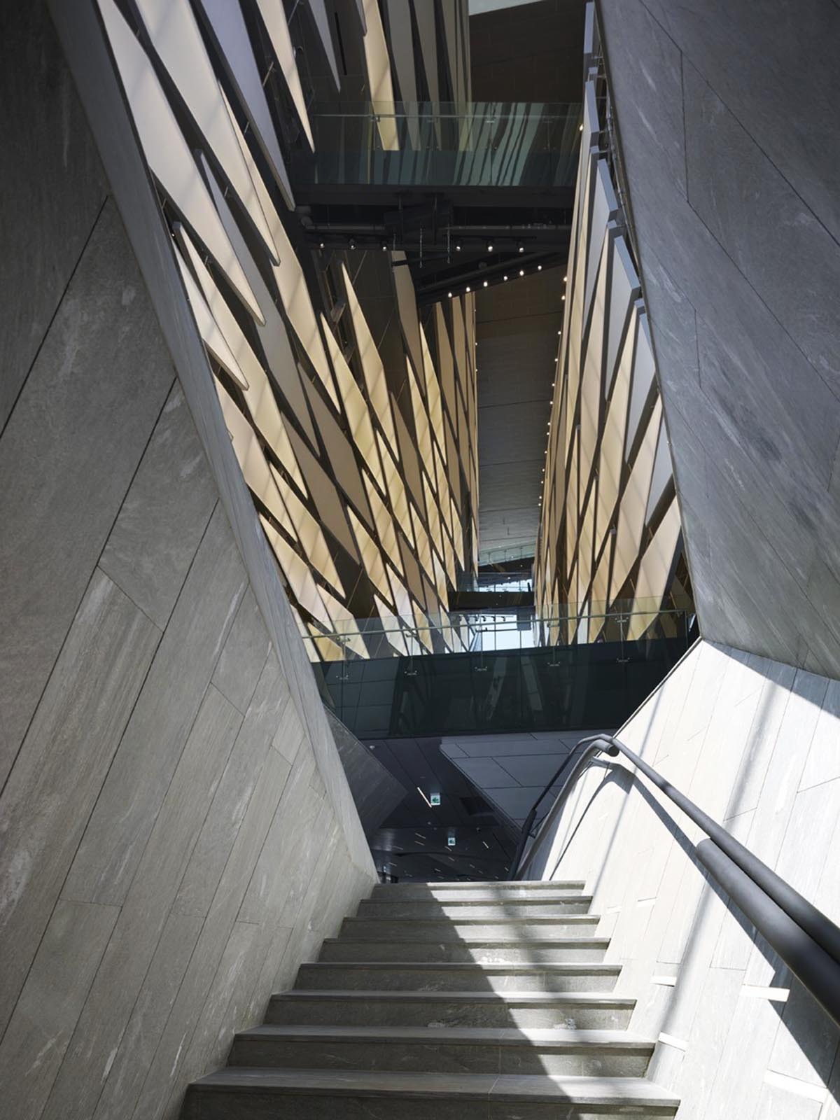 Morphosis transforms high-tech fabric into a new façade system of Kolon One Tower in Seoul