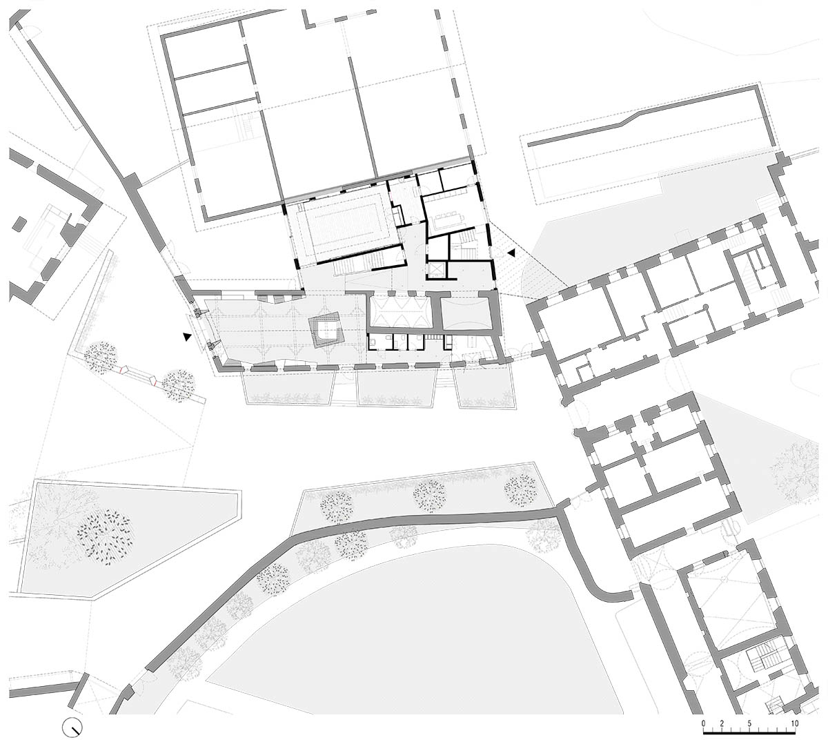 MoDusArchitects revives Novacella Abbey museum complex with artistic interventions in Bolzano