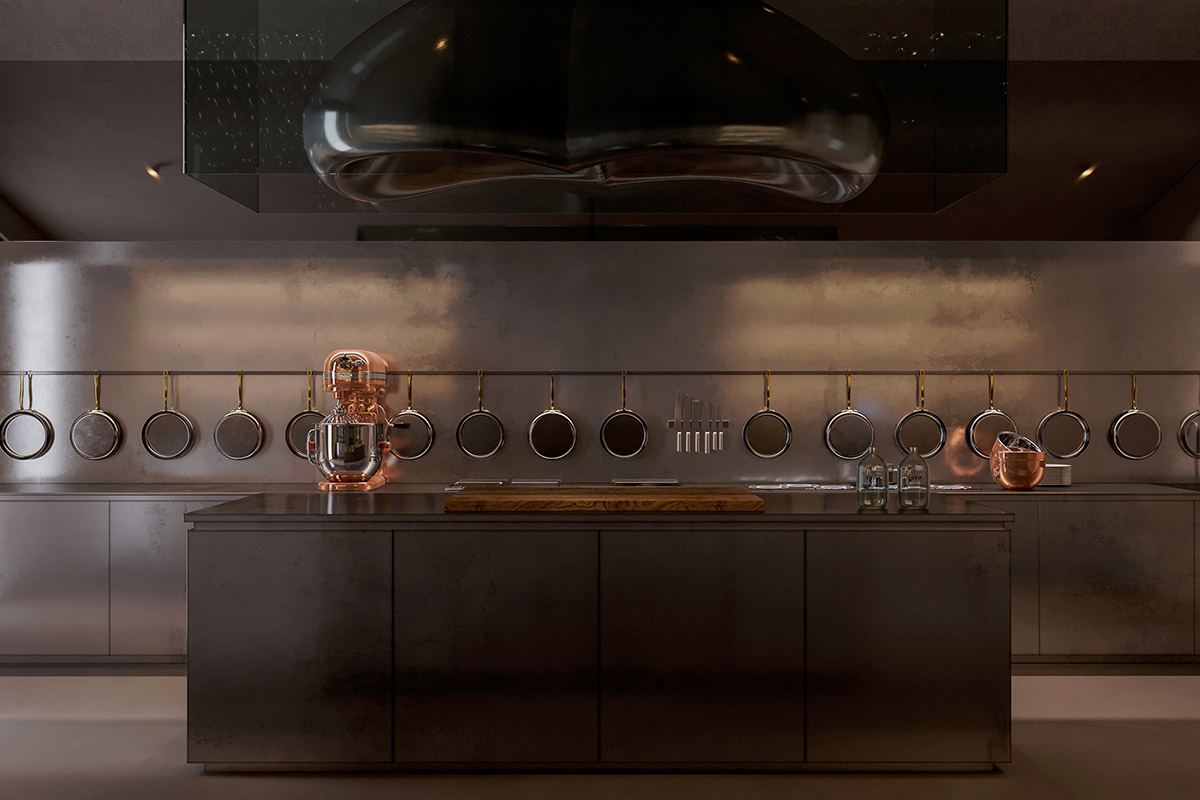 Sergey Makhno Architects designs underground house creating