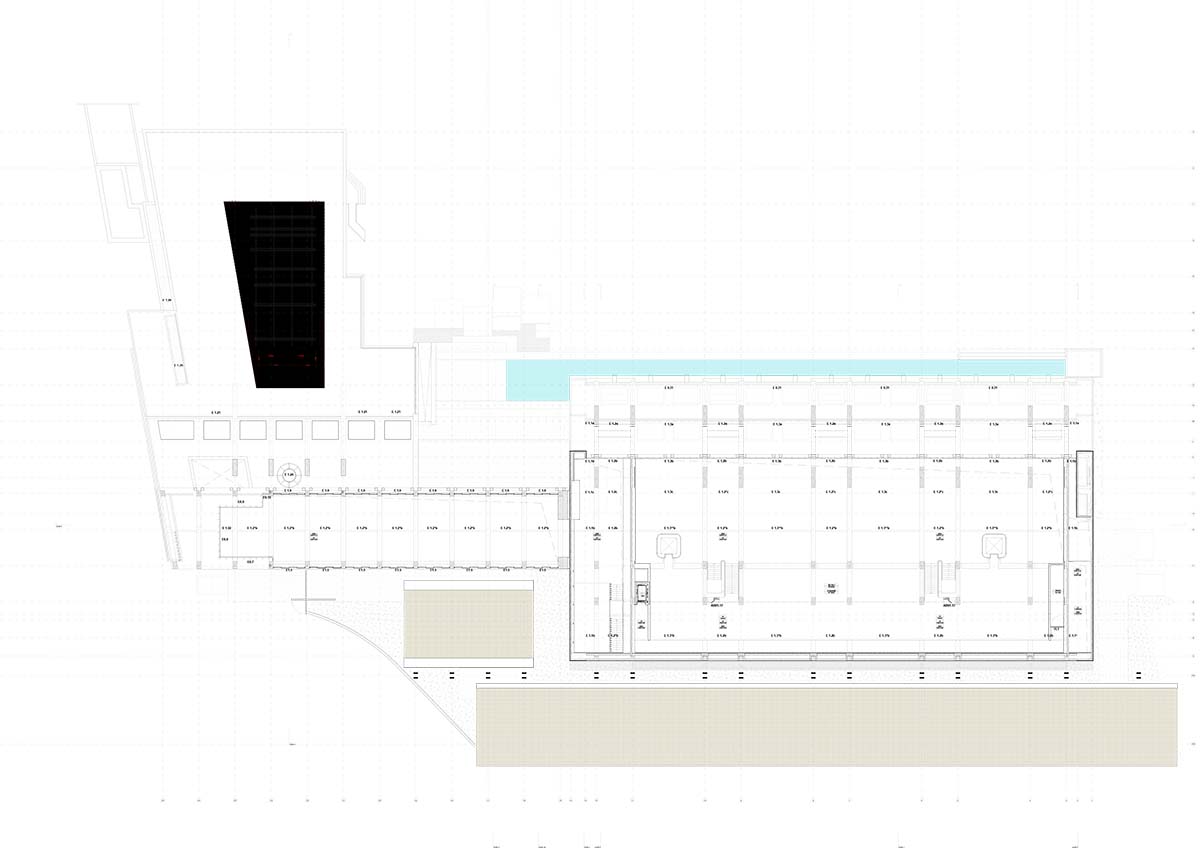 Kengo Kuma & Associates redesigns Lisbon arts centre with spacious curved canopy