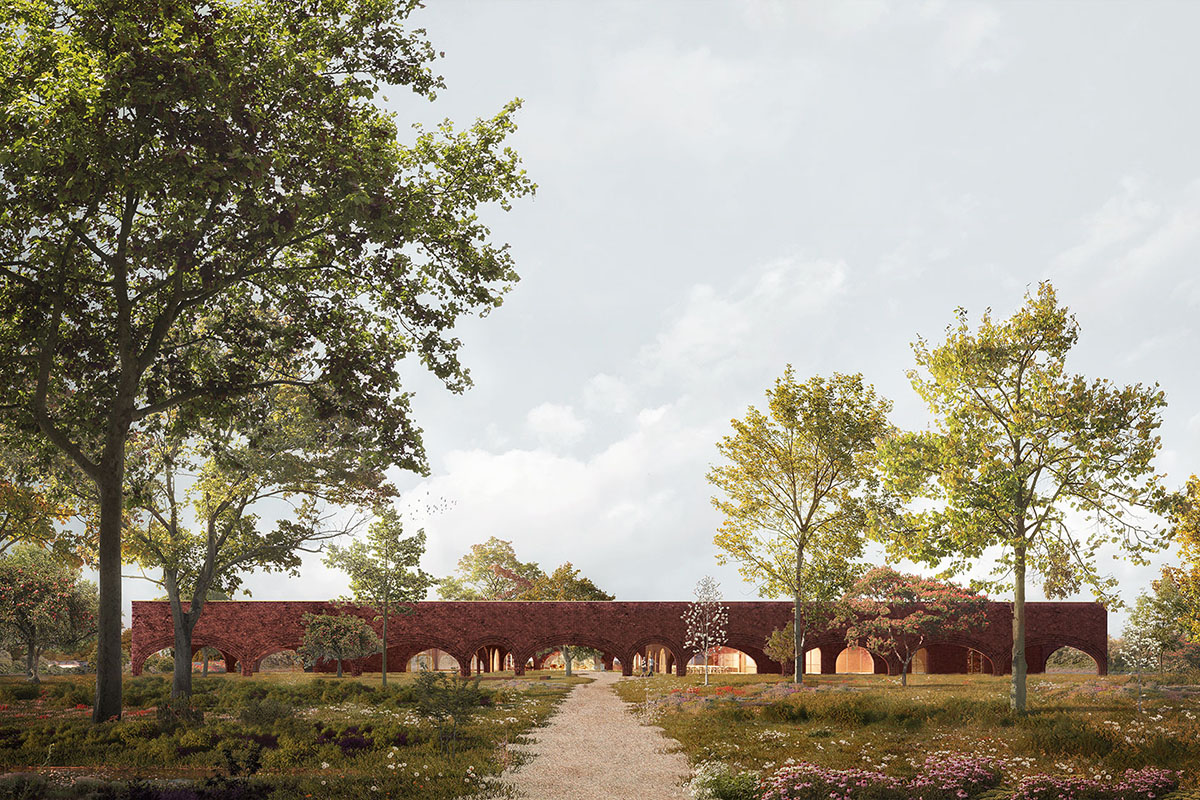 Lina Ghotmeh Architecture designs new Hermès Leather Workshops with